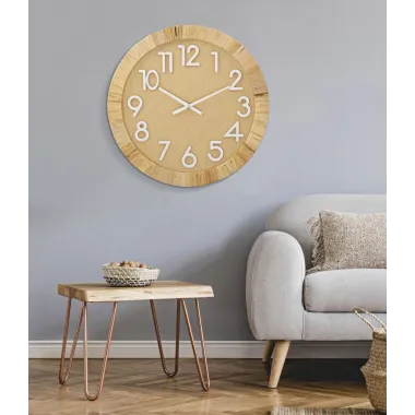 ZEGAR ŚCIENNY BOHO PLUS Ø 60X4,5 cm